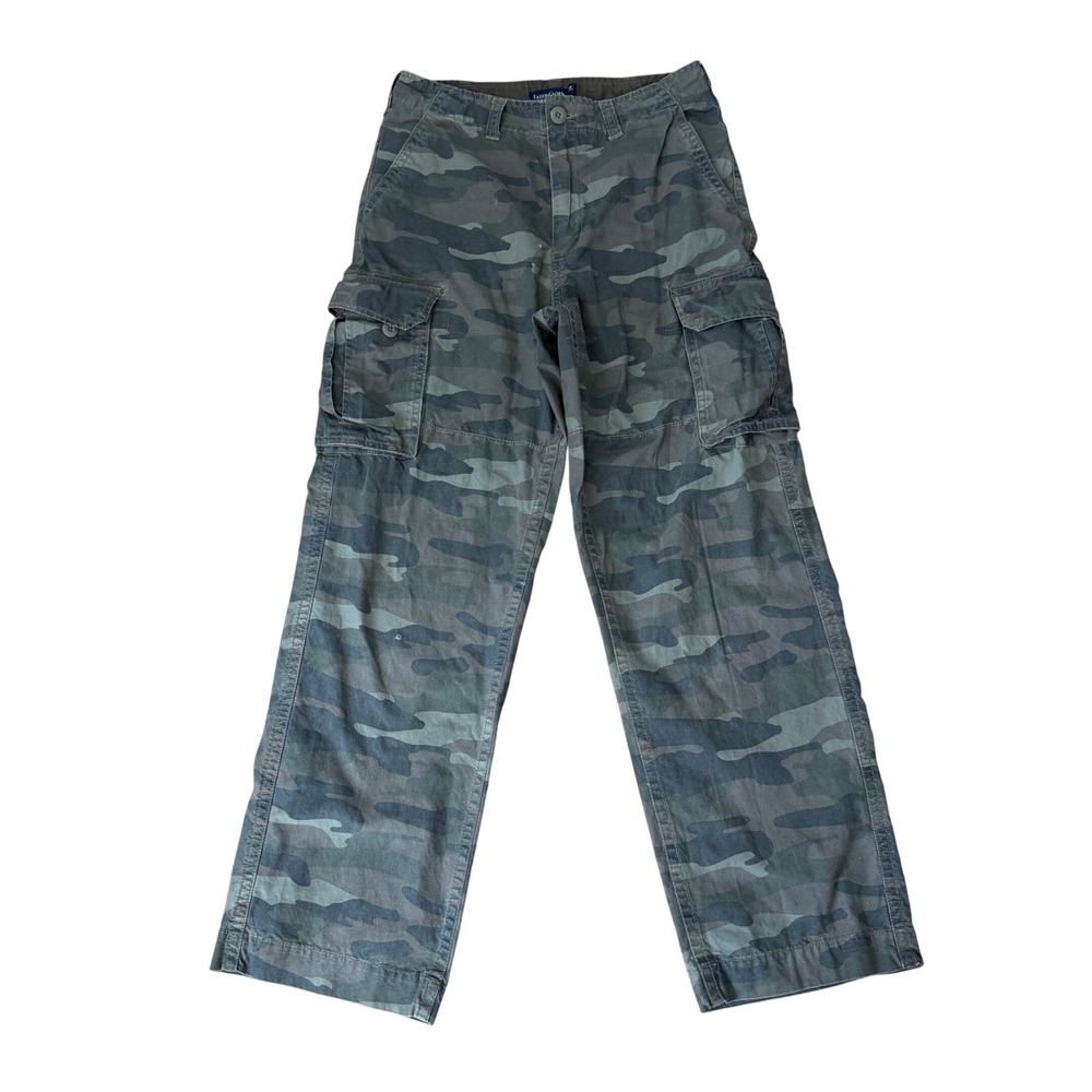 Camouflage Cargo Pants Mens 30x30 Utility Pockets Casual Streetwear